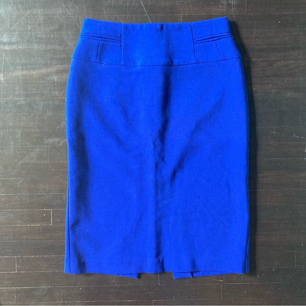 Royal blue Le Chateau pencil skirt, size 3/4 small
